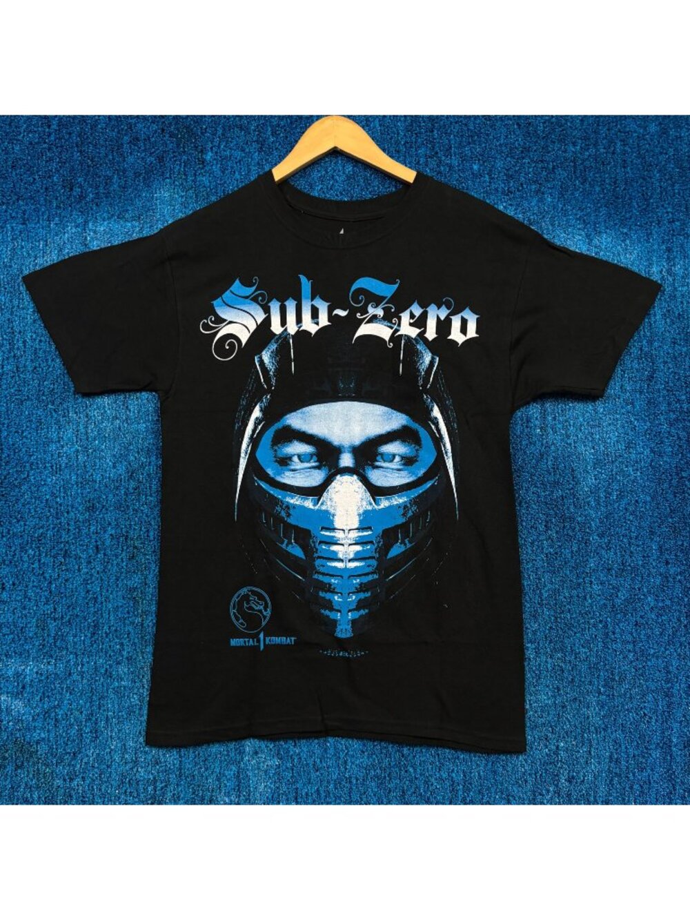 Mortal Kombat Sub Zero Video Game T-Shirt Size Medium